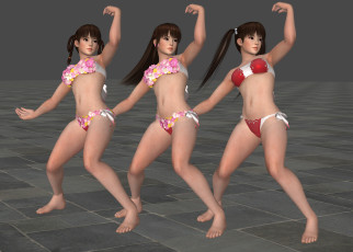 Картинка 3д+графика люди+ people взгляд девушки поза фон