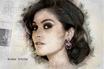 Картинка разное компьютерный+дизайн арт прическа взгляд портрет девушка