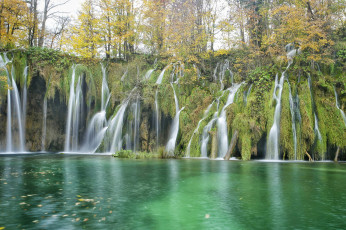 Картинка природа водопады озеро