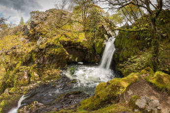 Картинка природа водопады простор