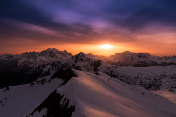 Картинка природа восходы закаты простор