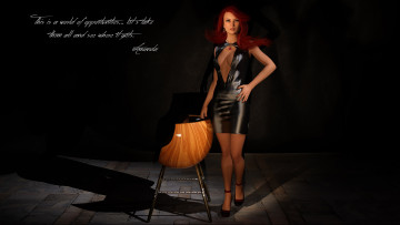 Картинка 3д+графика люди+ people фон взгляд девушка