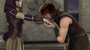 Картинка 3д+графика люди+ people взгляд девушка фон