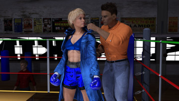 Картинка 3д+графика спорт+ sport взгляд девушки фон