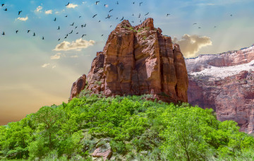 Картинка природа горы простор