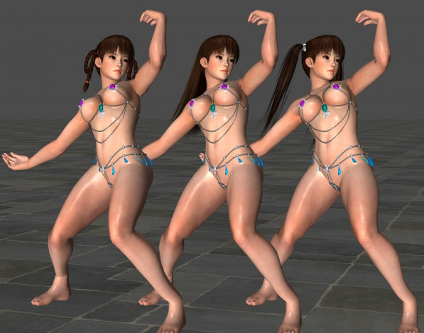 Обои картинки фото 3д графика, люди , people, поза, фон, взгляд, девушки