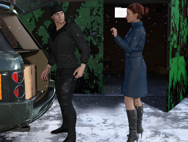 Обои картинки фото she wolf, 3д графика, фантазия , fantasy, персонажи