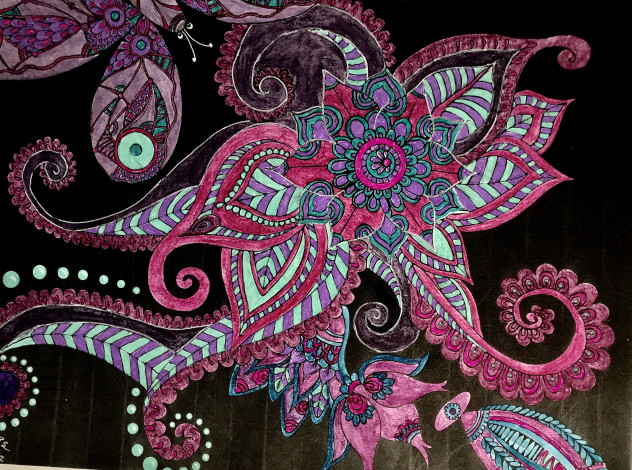 Обои картинки фото рисованное, абстракция, узор