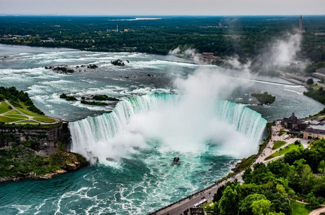 Обои картинки фото niagara falls, природа, водопады, простор