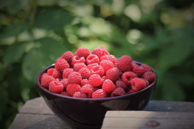 Обои картинки фото еда, малина