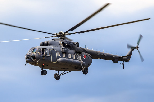 Обои картинки фото mi-8amt-1, авиация, вертолёты, вертушка