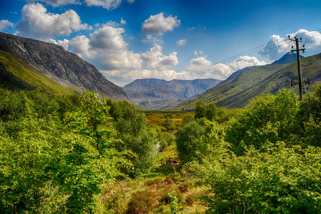 Обои картинки фото природа, горы, простор