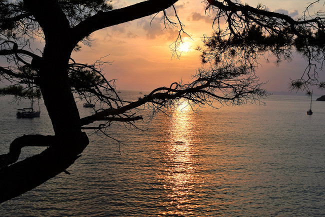 Обои картинки фото природа, восходы, закаты, простор