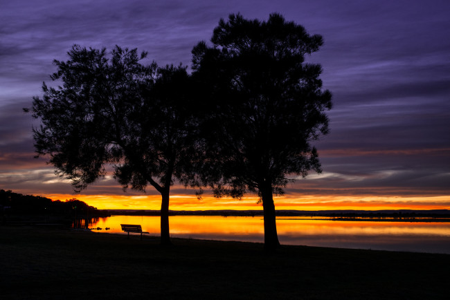 Обои картинки фото природа, восходы, закаты, закат