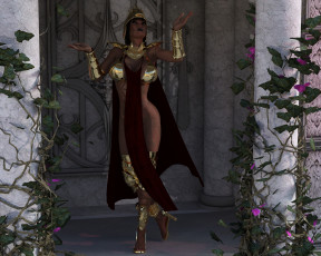 Картинка 3д+графика фантазия+ fantasy взгляд девушка фон