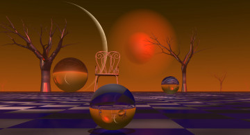 Картинка 3д+графика шары+ balls фон шары