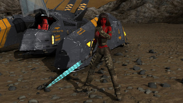 Картинка 3д+графика фантазия+ fantasy девушка взгляд фон