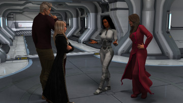 Картинка 3д+графика фантазия+ fantasy фон девушки взгляд