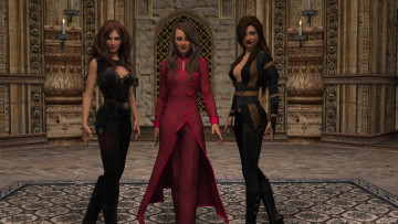 Картинка 3д+графика люди+ people фон взгляд девушки