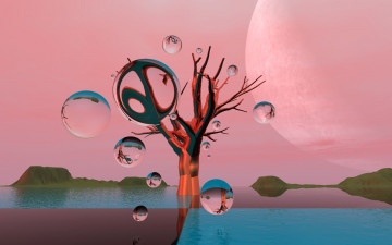 Картинка 3д+графика шары+ balls фон шары