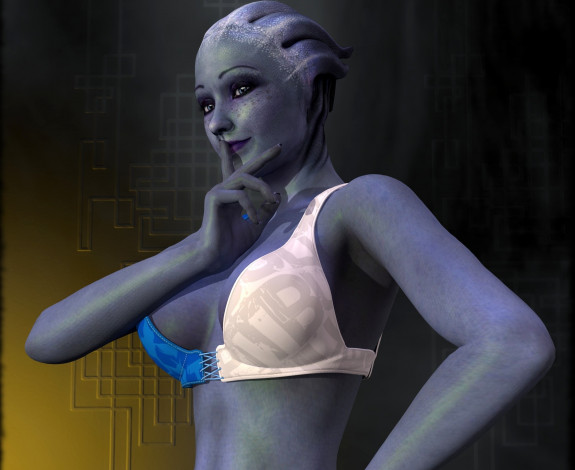 Обои картинки фото 3д графика, существа , creatures, девушка, взгляд, фон