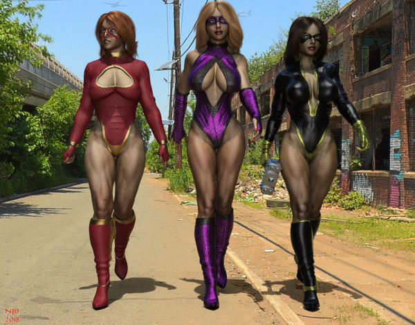 Обои картинки фото 3д графика, люди , people, взгляд, девушки, фон