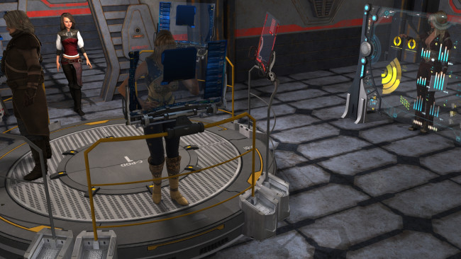 Обои картинки фото 3д графика, фантазия , fantasy, девушка, взгляд, фон