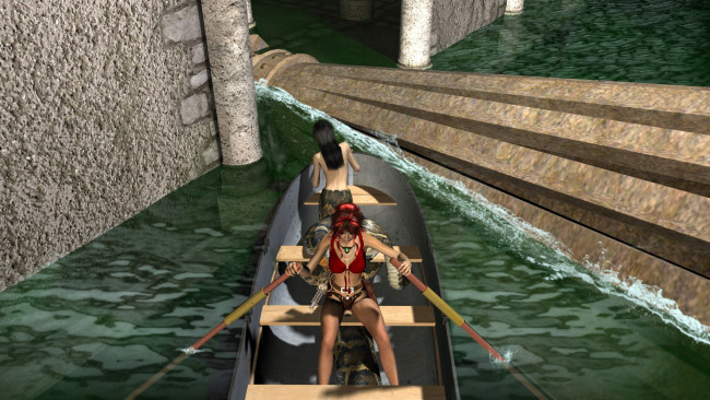 Обои картинки фото 3д графика, фантазия , fantasy, девушка, взгляд, фон