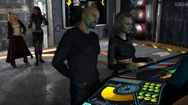 Обои картинки фото 3д графика, фантазия , fantasy, взгляд, девушка, фон