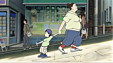 Картинка календари аниме 2019 calendar витрина улица дорога ребенок мальчик женщина