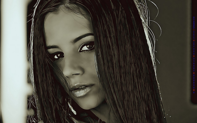 Обои картинки фото календари, компьютерный дизайн, женщина, calendar, 2019, лицо, девушка, макияж, взгляд