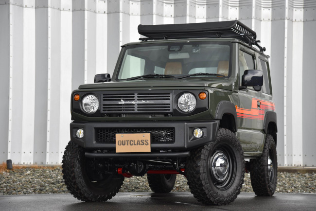 Обои картинки фото автомобили, suzuki, outclass