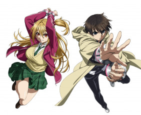 Картинка deatte+5-byo+de+batoru аниме battle in 5 seconds after meeting