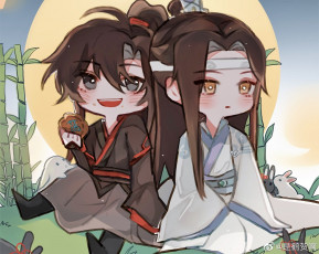 Картинка аниме mo+dao+zu+shi вэй усянь лань ванцзы