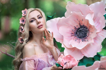 Картинка девушки -+креатив +косплей креатив