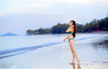 Картинка девушки kiki+hsieh азиатка бикини