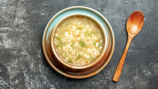 Обои картинки фото еда, первые блюда, суп, вермишель