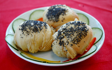 Картинка еда хлеб +выпечка пампушки