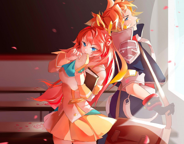 Обои картинки фото видео игры, league of legends, пара