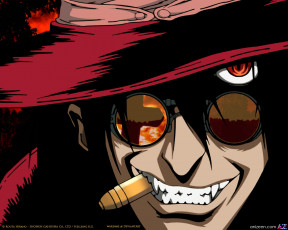 Картинка аниме hellsing
