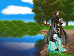 Картинка аниме weapon blood technology