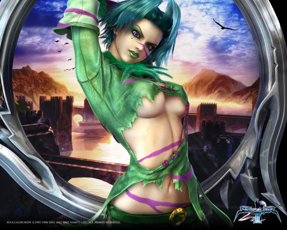 Обои картинки фото soul, calibur, видео, игры, soulcalibur, iii