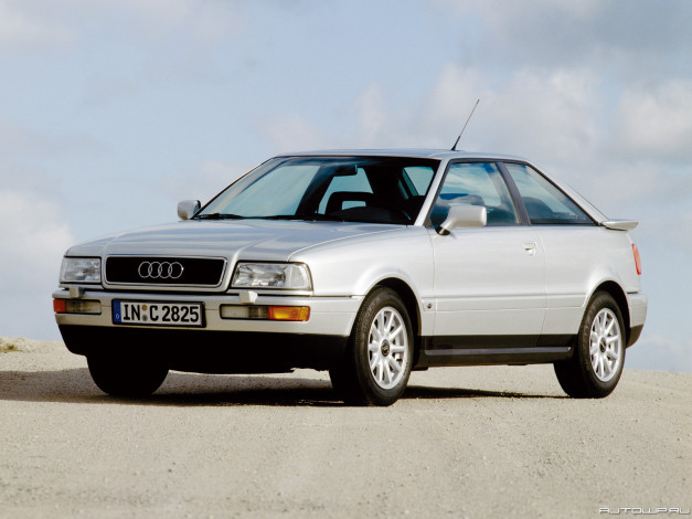 Обои картинки фото audi, 80, coupe, b4, автомобили