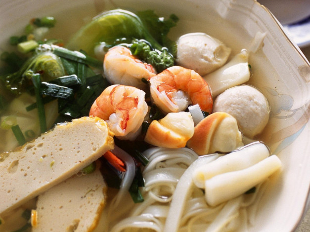 Обои картинки фото еда, рыбные, блюда, морепродуктами