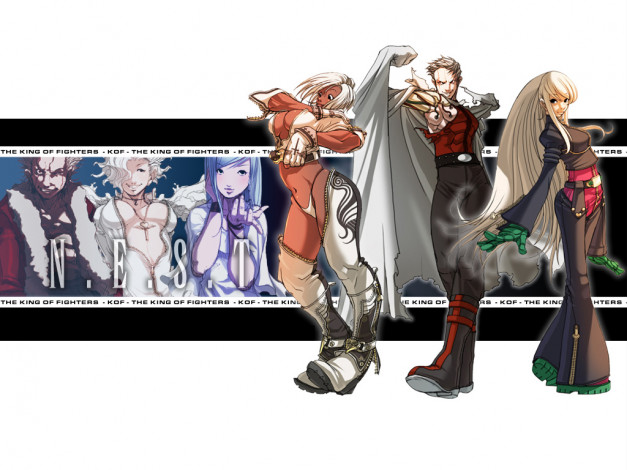 Обои картинки фото king, of, fighters, видео, игры, maximum, impact