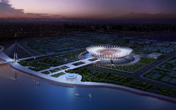 Картинка 3д графика architecture архитектура