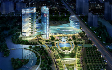 Картинка 3д графика architecture архитектура