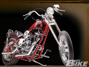 Картинка 1956 harley davidson xlch custom мотоциклы customs