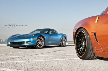 Картинка chevrolet corvette автомобили