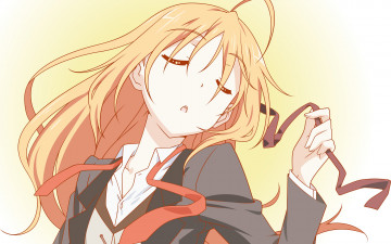 Картинка аниме mayo chiki девушка